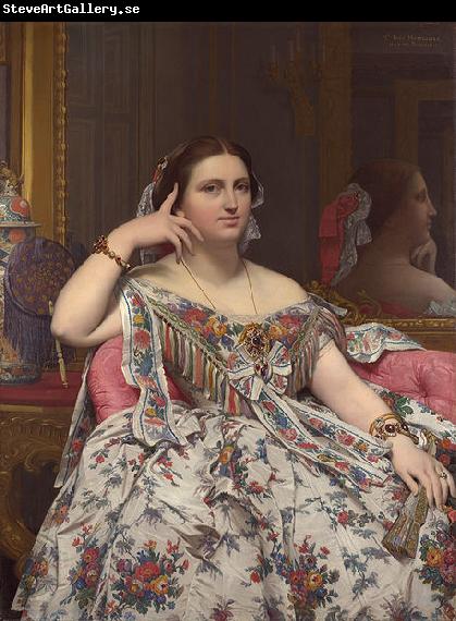 Jean Auguste Dominique Ingres Madame Paul-Sigisbert Moitessier